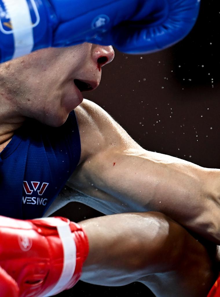 立陶宛队在拳击赛中实现完美胜利