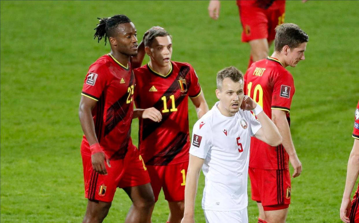 比利时队强大实力，轻松锁定晋级资格