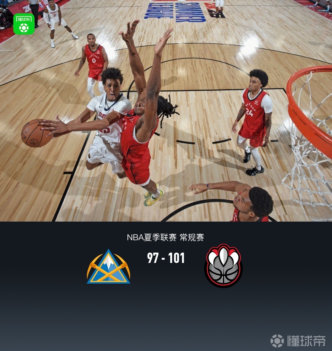 猛龙客场大胜掘金,继续领跑东部 猛龙客场大胜掘金,继续领跑东部